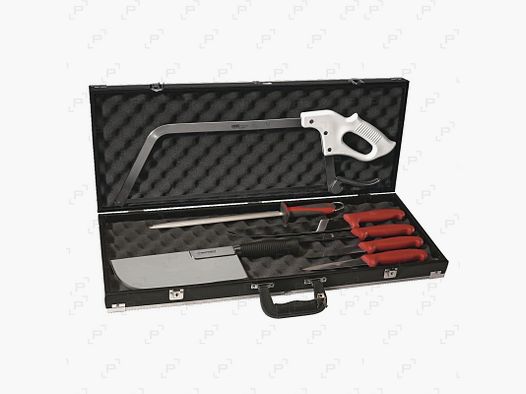 Ensemble couteaux boucher FISCHER BARGOIN 7 pièces