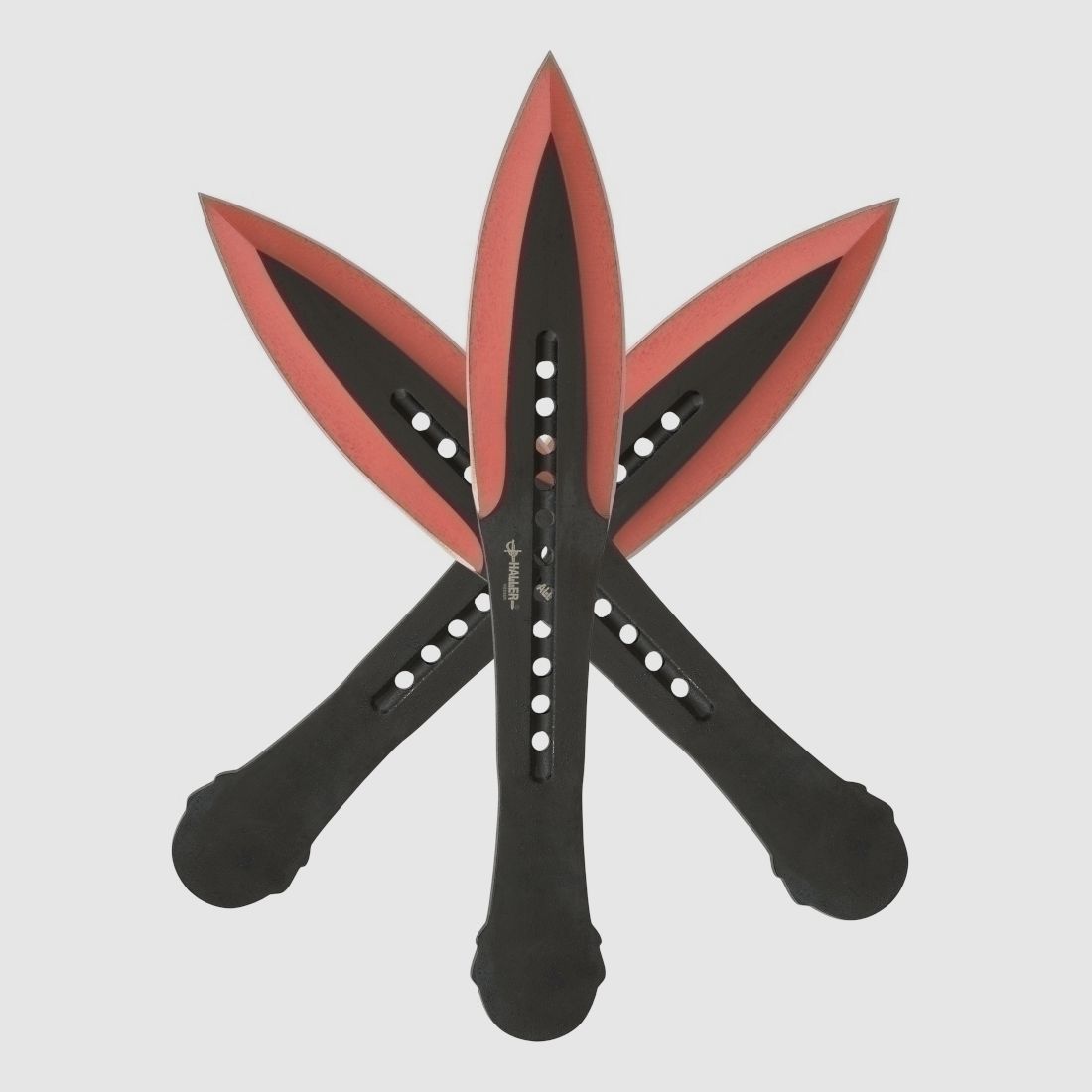 Wurfmesserset red tip 3-tlg.