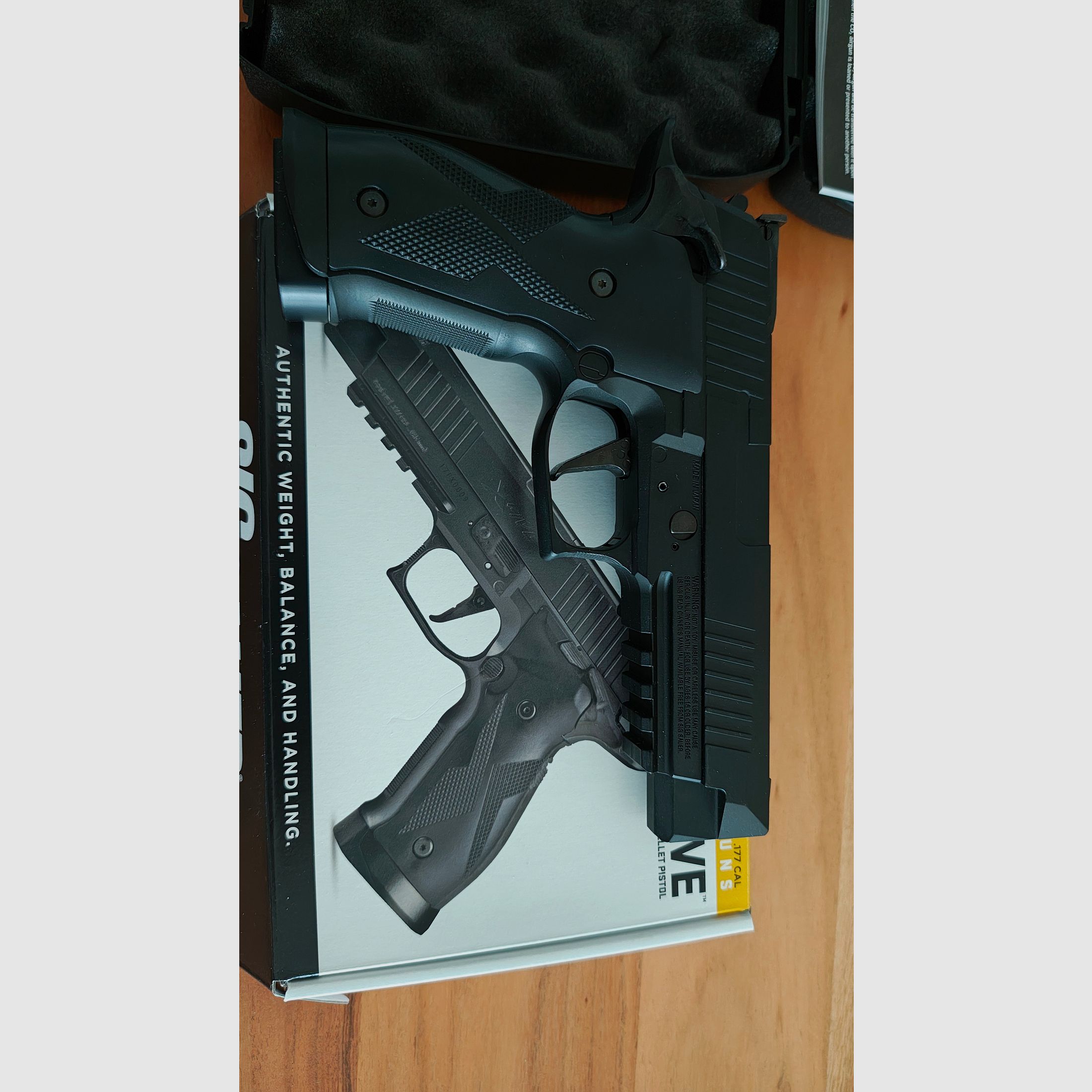 SIG SAUER P 320 X-Five BlowBack CO2 pistolet 4,5 mm