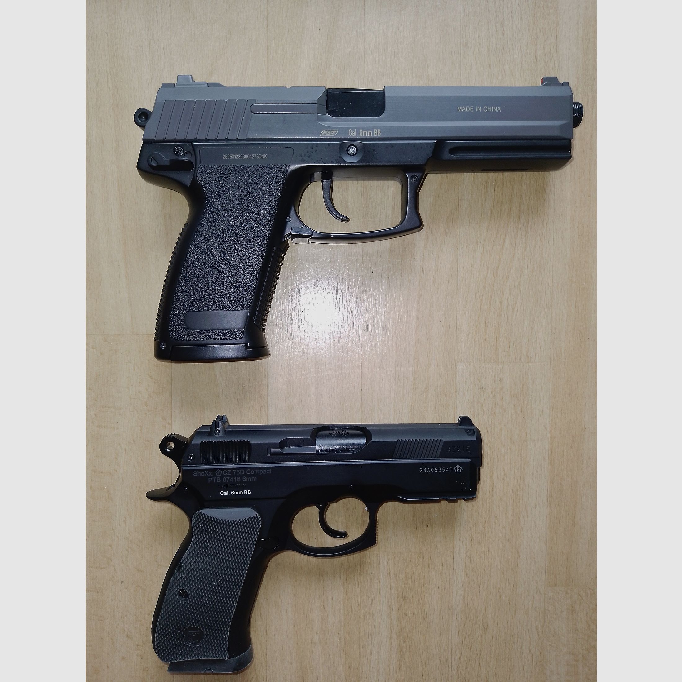 CZ 75 D Compact & DL 60 Socom 