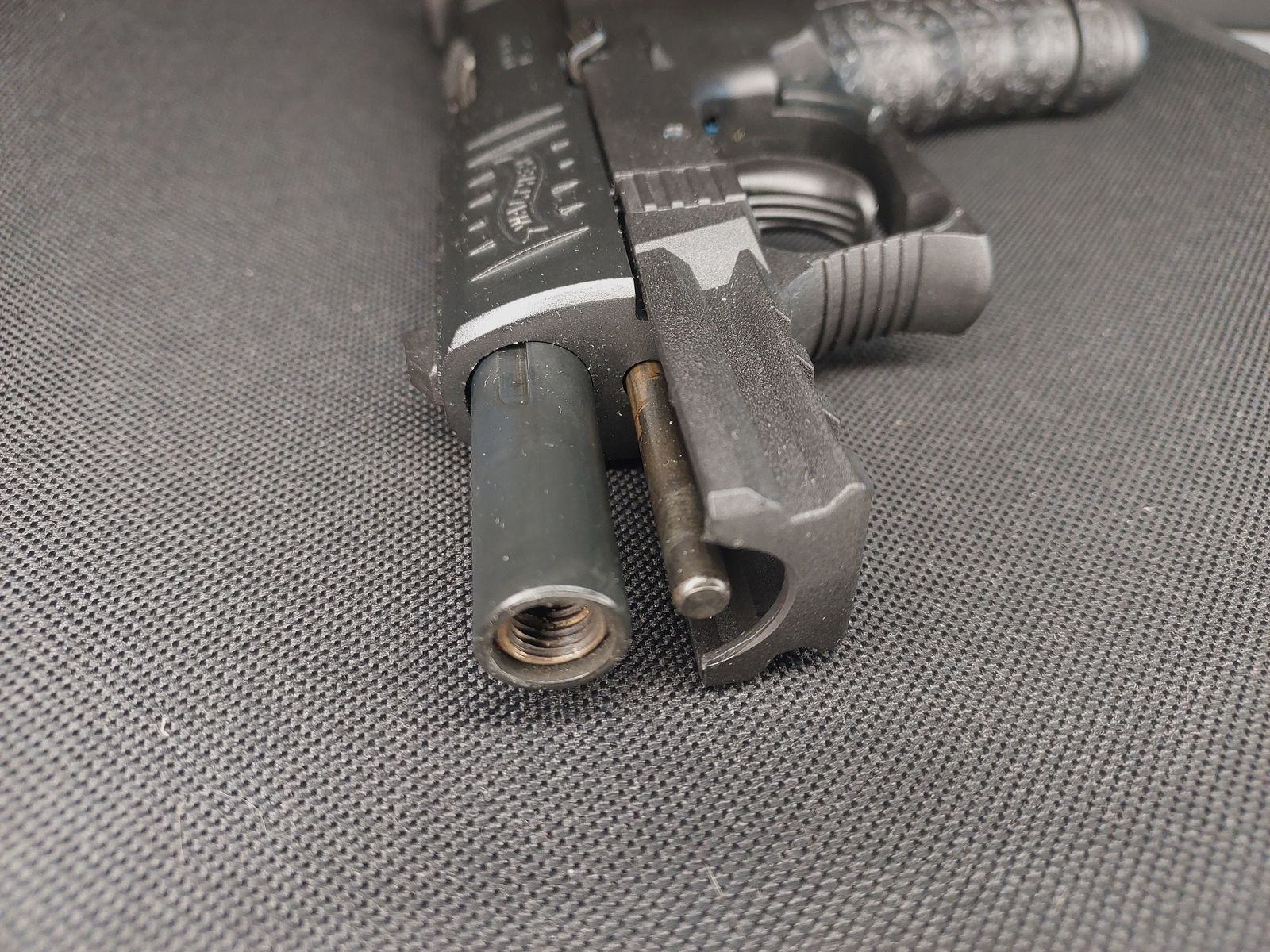 Walther P22Q Schreckschuss Pistool 9mm P.A.K. zwart (PTB 778) [P 22 Q] 2 Magazijnen