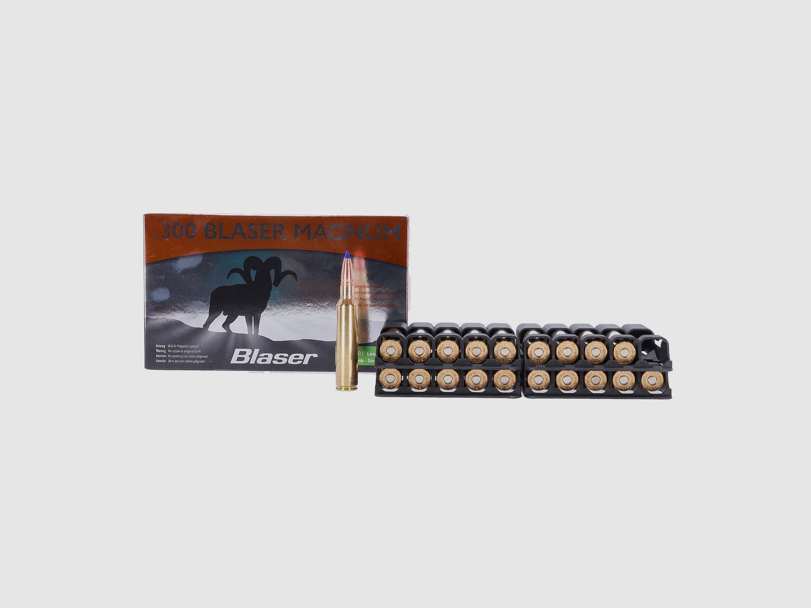 .300 Blaser Magnum TTSX Bleifrei 11,7g / 180 gr - 20 Stk.