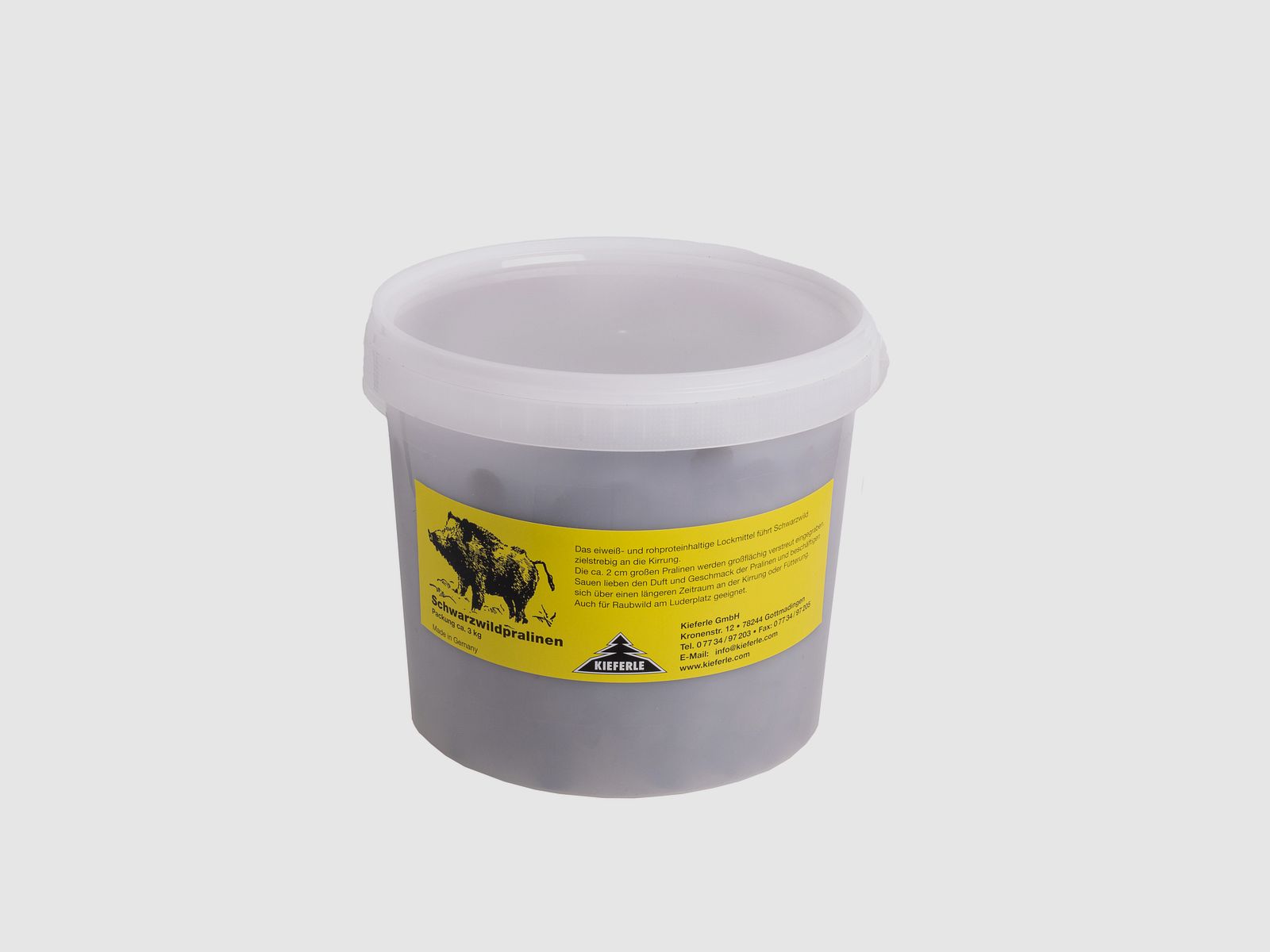 Schwarzwildpralinen 3 kg Eimer