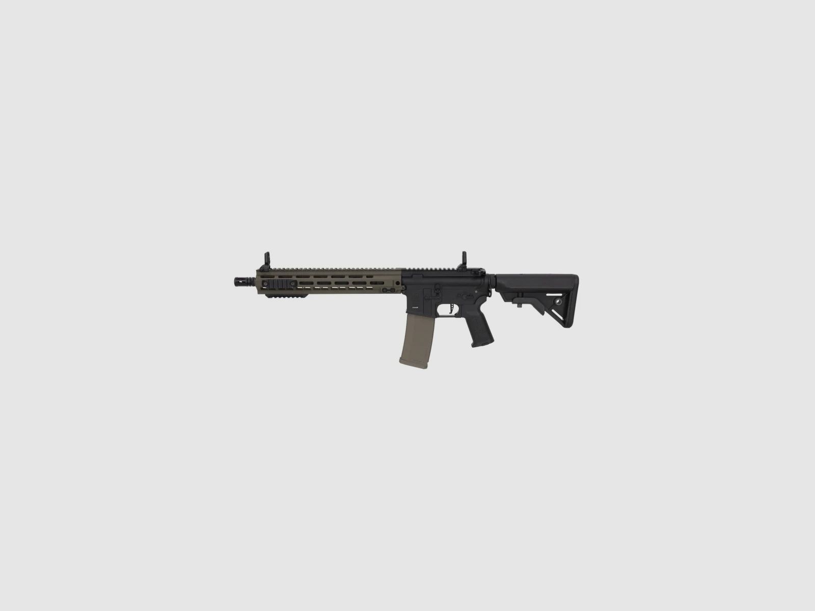 SA M4 URG-I M-LOK 14" (SA-P30 PRIME™ Aster II ETU BLDC™) Rifle Airsoft Libre a partir de 18 – Negro/Verde -F-