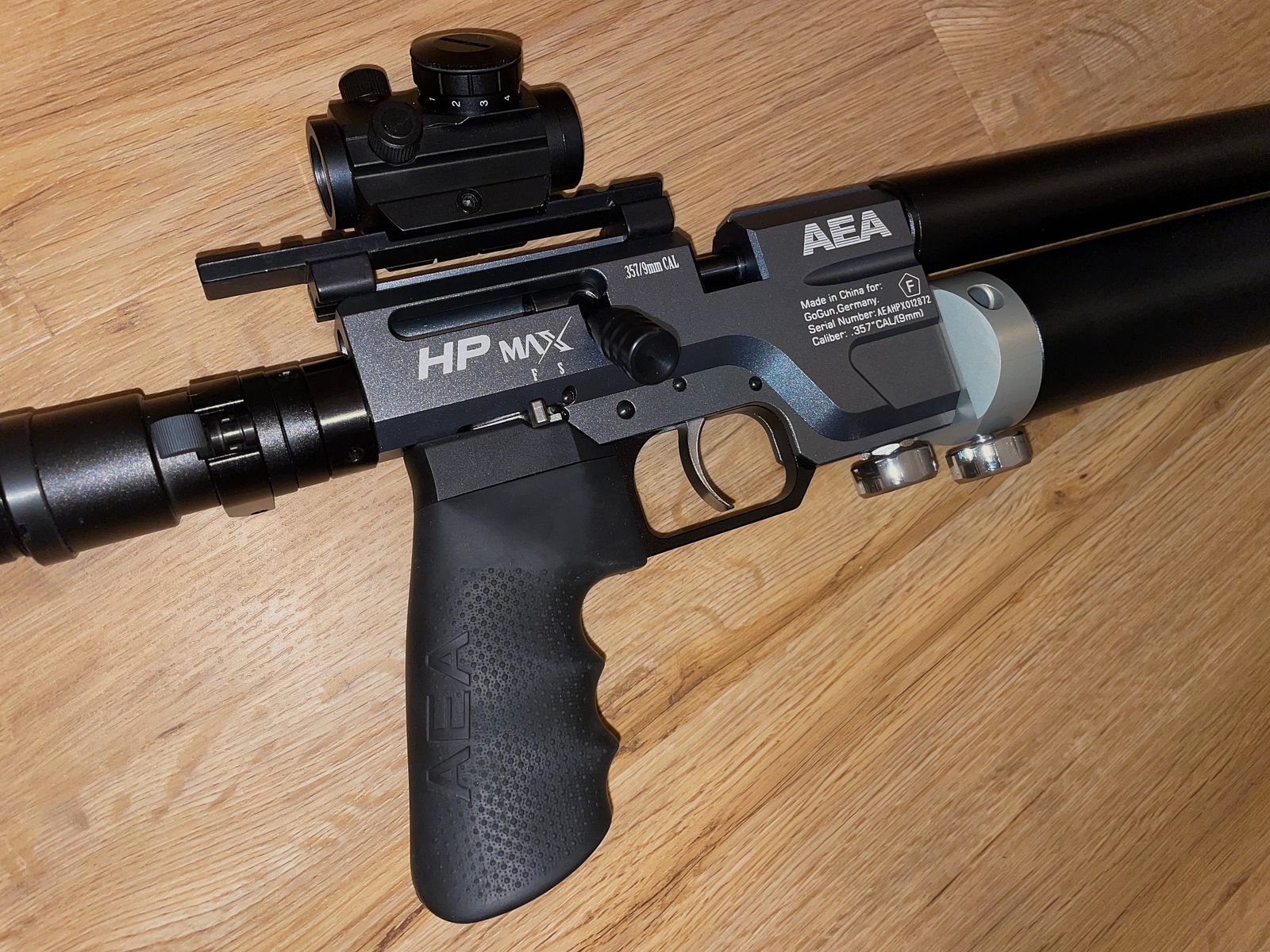 HP Max (Schalldämpfer, Visier)