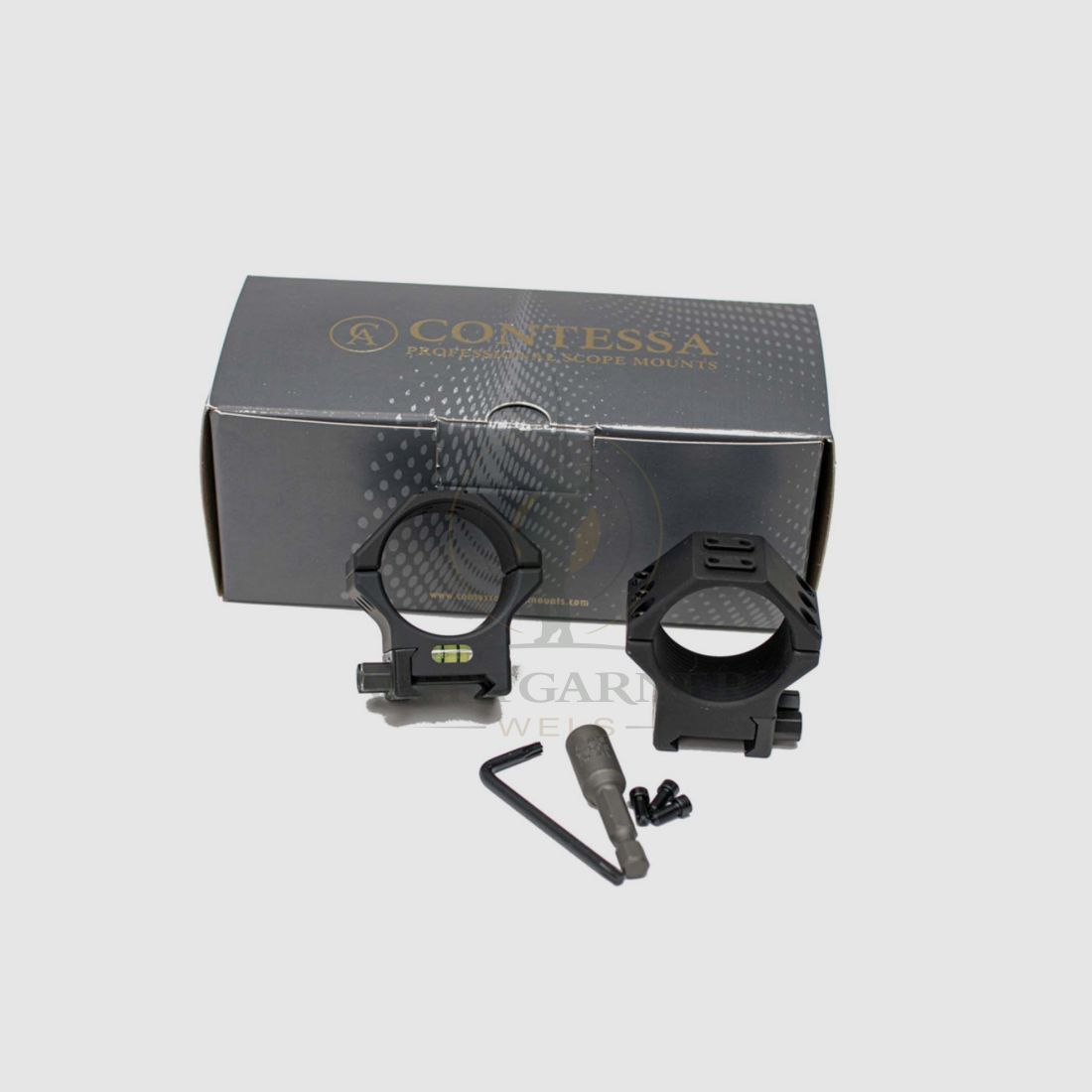 Tactical Mounting Rings for Picatinny Rail ø 30MM H10MM, image 1 of 4