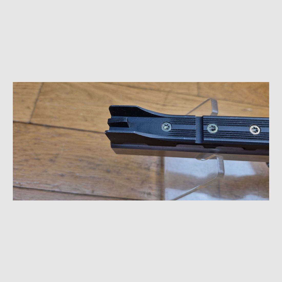 Selten Revolver Ruger GP 100 „Custom“ – Modell mit 6 Zoll Lauf – Seltene Anpassung mit schwerem Lauf ABOM in Deutschland – Vollstahl-Schiene mit verstellbarer Visierung und Wichita Korn aus 100% Stahl – Kal. 357Magnum / 38 special – Waffe aus September 1992 – Seltene Ruger Anpassung – TBE/TBE+, Bild 20 von 30