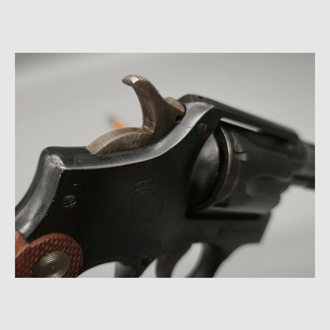 Smith & Wesson S&W Victory Revolver .38Special umgebaut bei Parker Hale .38Special