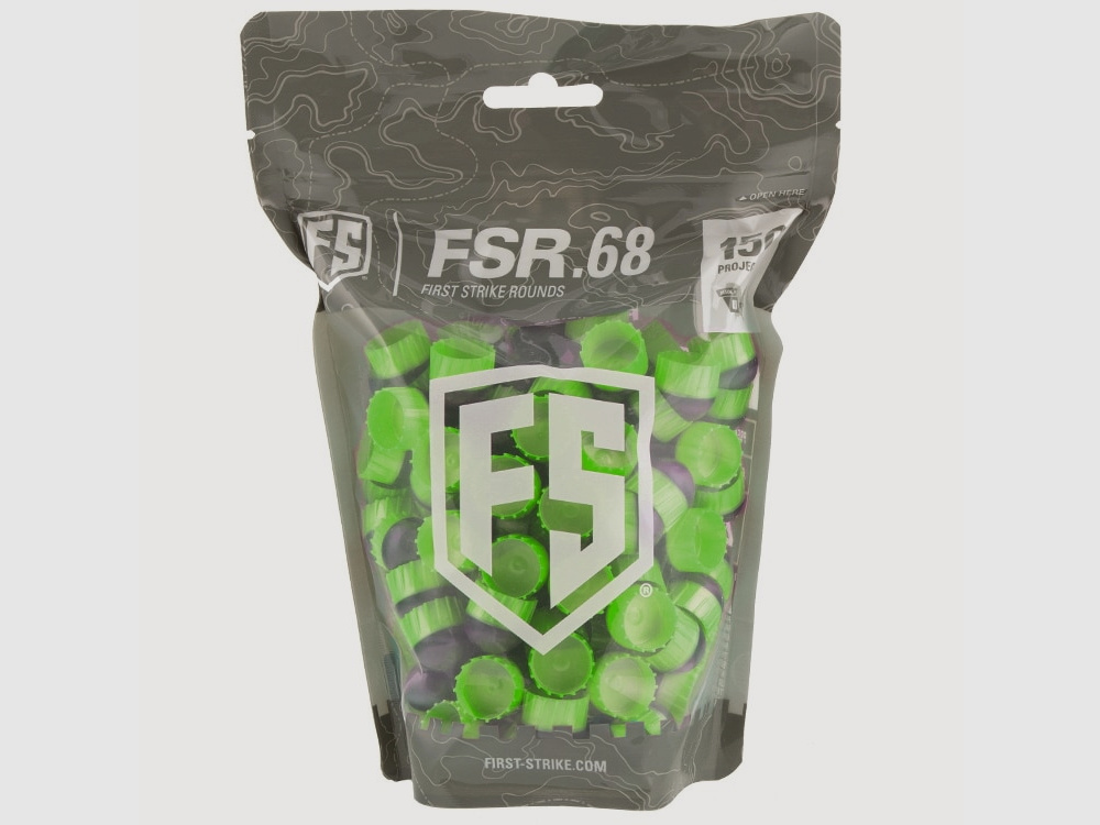 First Strike Paintballs 150 Schuss Tüte (grau/grün)