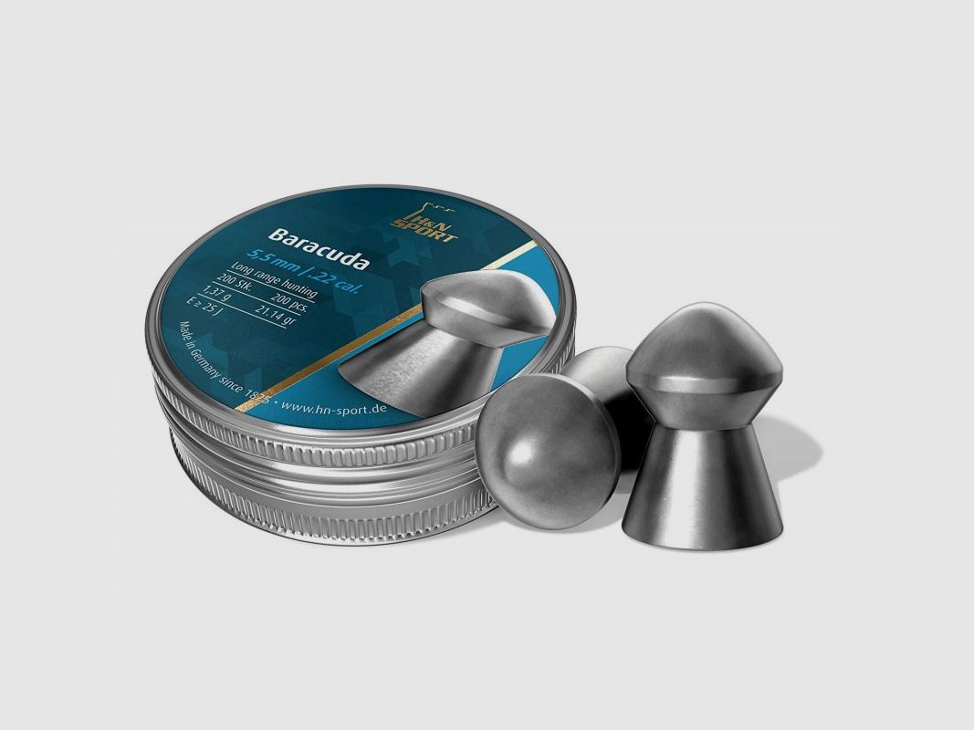 H&N PIOMBINI BARACUDA MATCH 5,51 CONF. 200 PZ