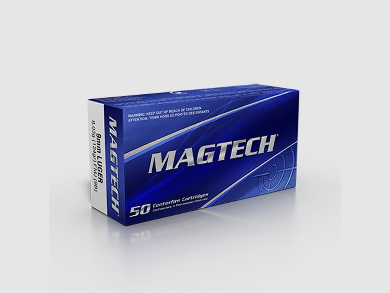 9X19 MAGTECH 124gr FMJ, Bild 1 von 3