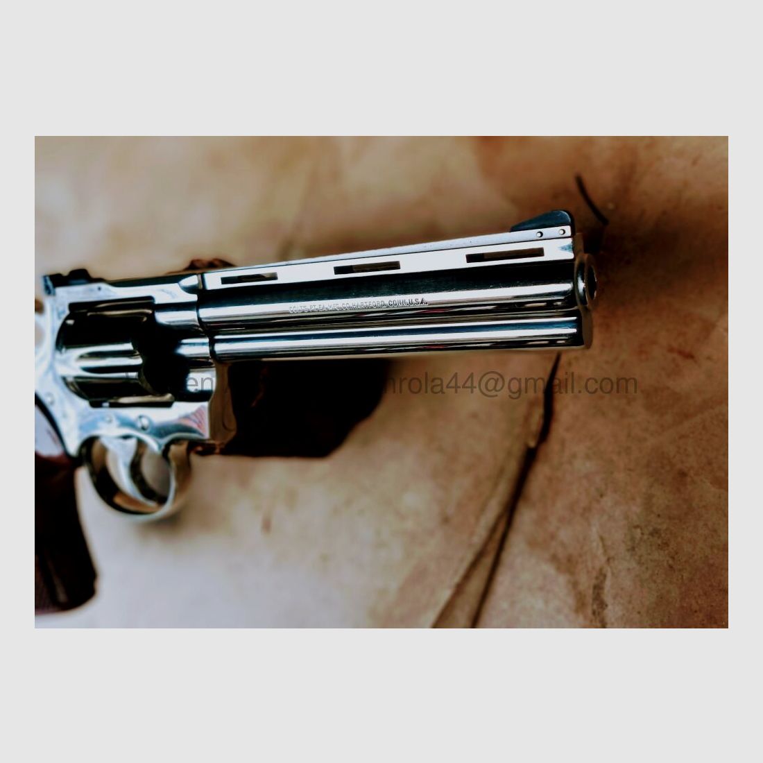 Colt 6 Zoll Python Nickel