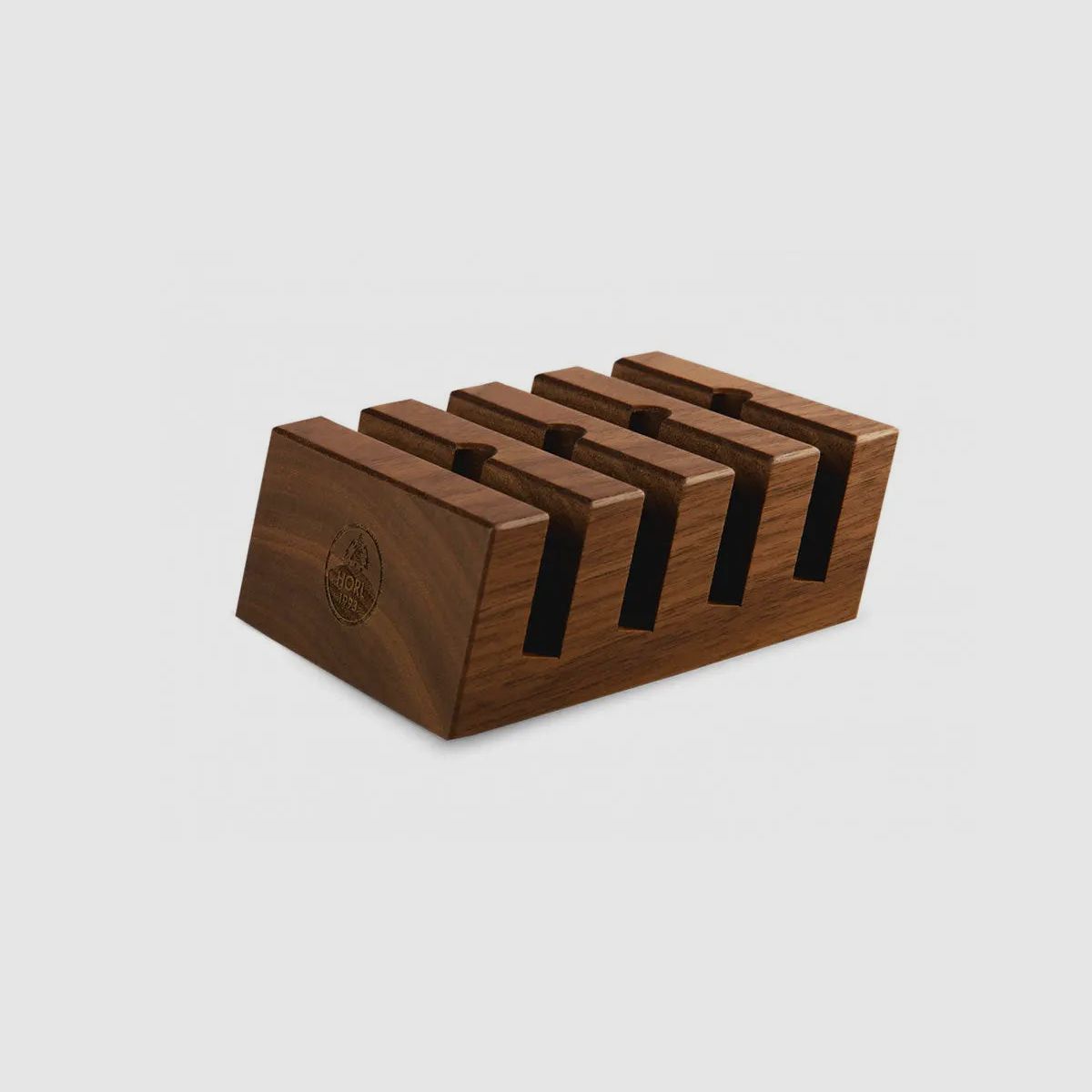 Stazione dischi di affilatura HORL (STASCHN-P), legno massello di noce