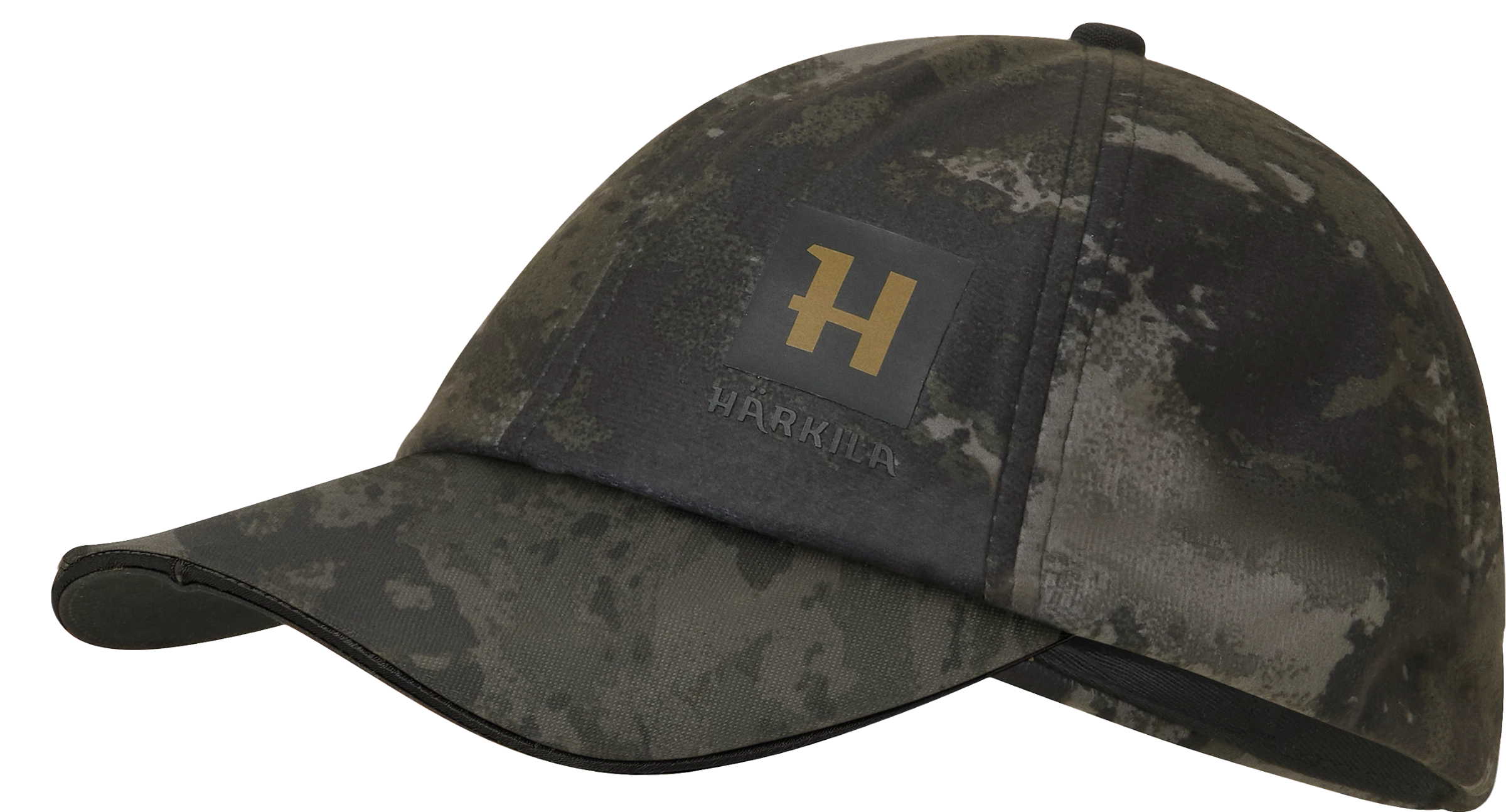 Czapka z daszkiem Härkila NOCTYX Camo wyposażona w mini-latarkę