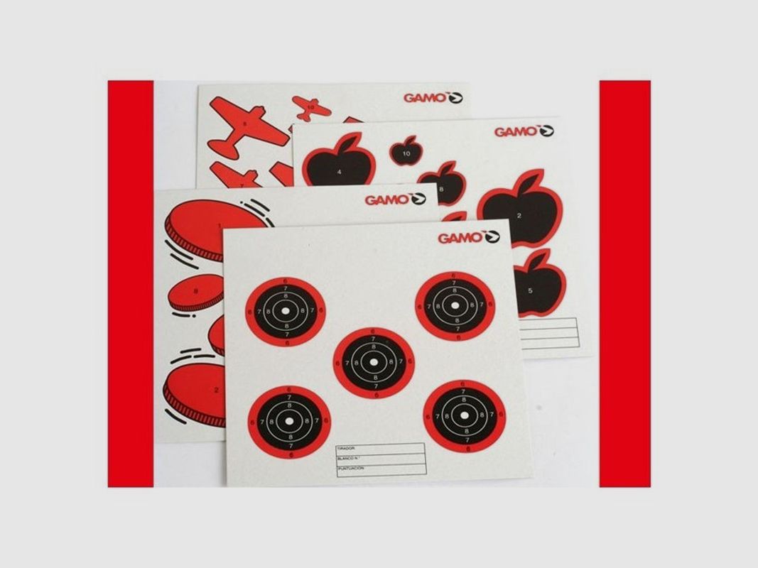 Cible Gamo Standard 14X14 cm variées