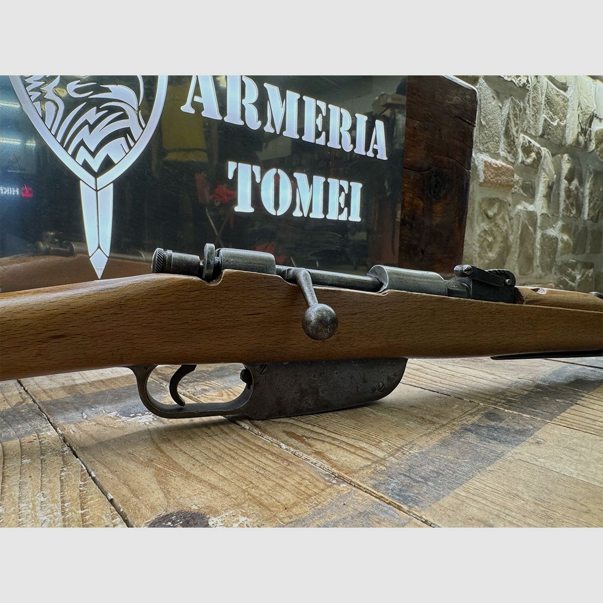 GEBRAUCHT – MOSCHETTO GRAZIAN MOD. BALILLA G.I.L. Kal. 6.5 RIFLED LAUF, Bild 2 von 10
