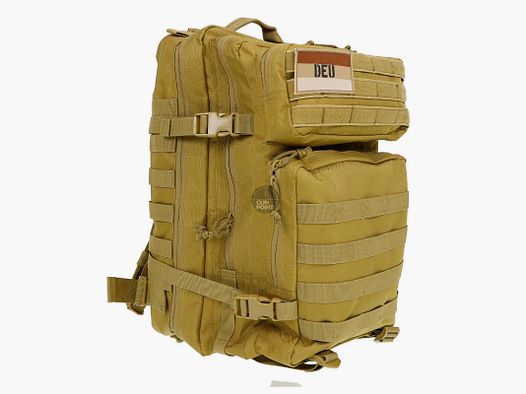 OpTacs Tactical Backpack Rucksack 45L Molle Coyote