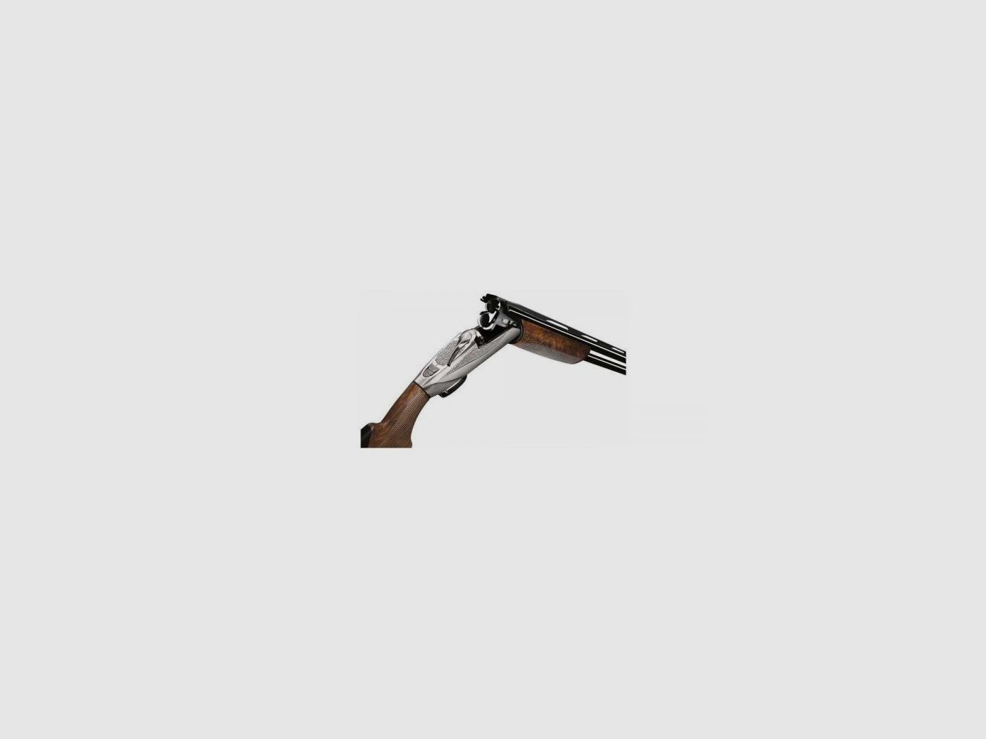 BENELLI 828U SILVER SHOTGUN Cal. 12/76 71 CM, image 2 of 2