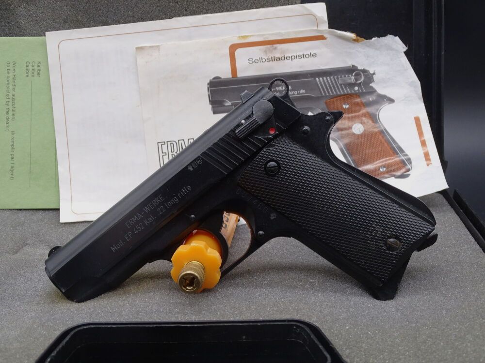 ERMA EP 452 kaliber .22lr długość lufy 85mm EP 452