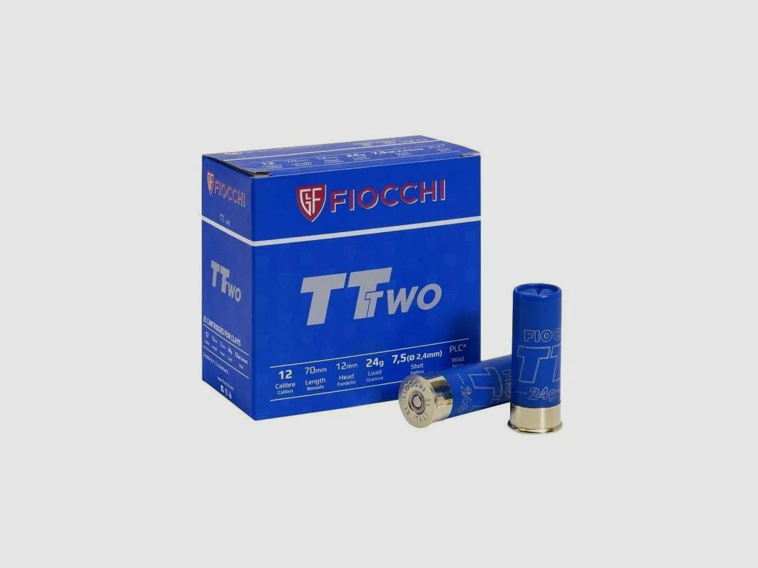 FIOCCHI TT Two Trap, 24g, 250 Schuss