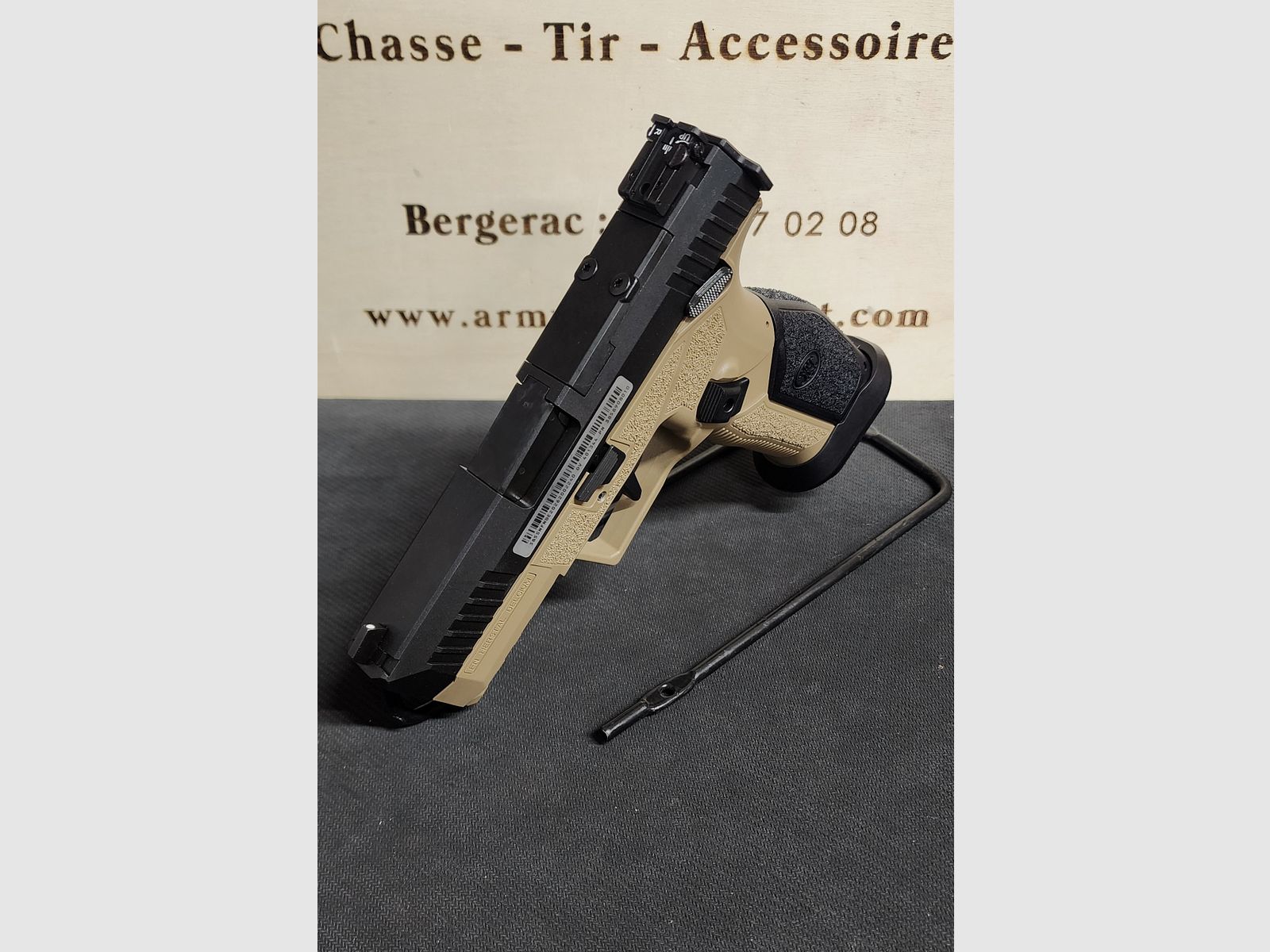 FN HERSTAL HIPER BLACK/FDE « LAUCH EDITION » MRD cal.9×19 (AUF LAGER), Bild 9 von 9
