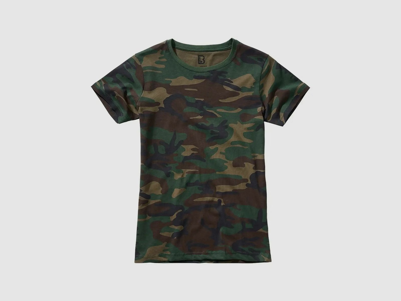 Brandit Women's T-Shirt - Woodland / S