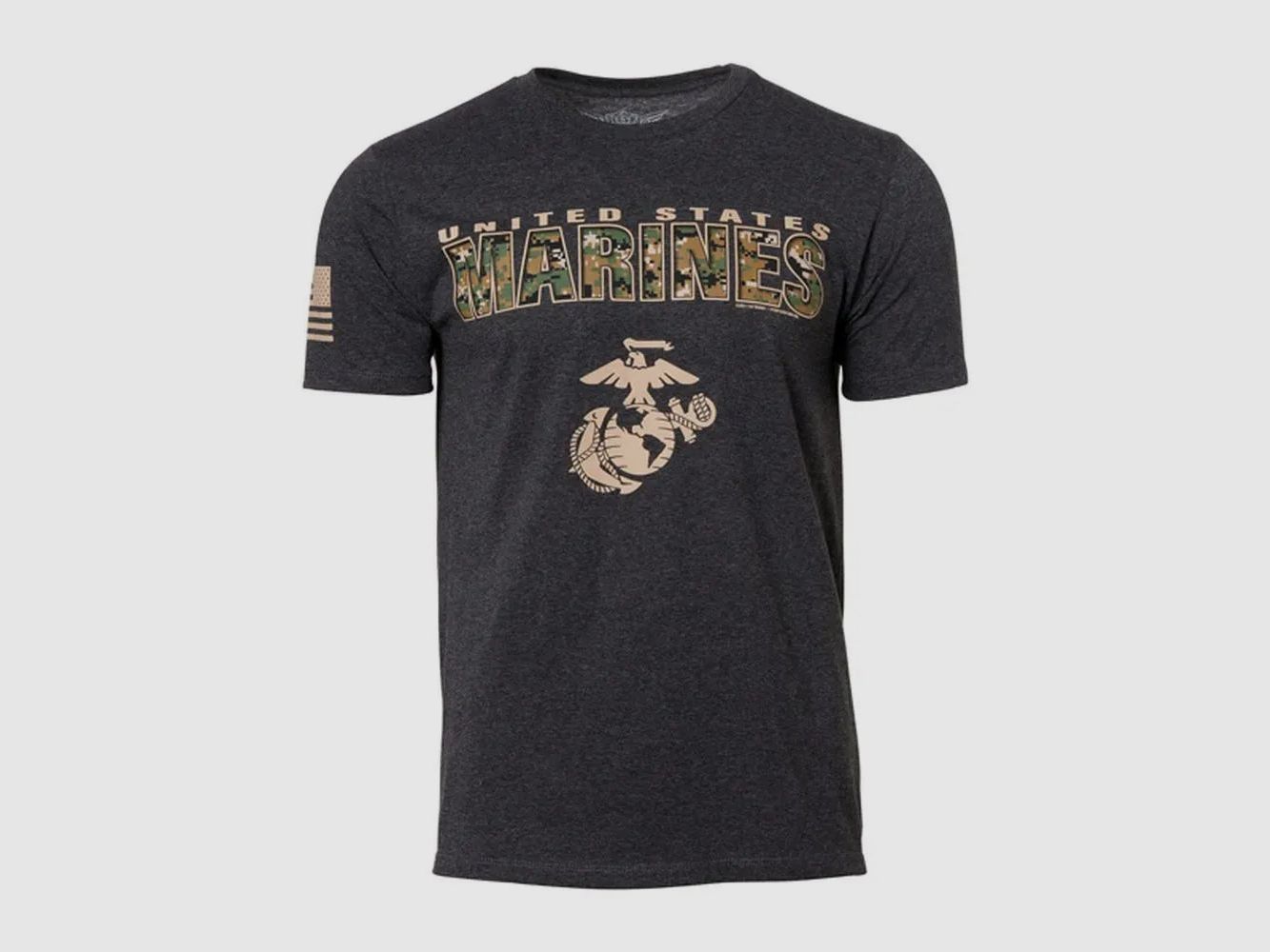 7.62 Design T-Shirt USMC Marpat Camo Text