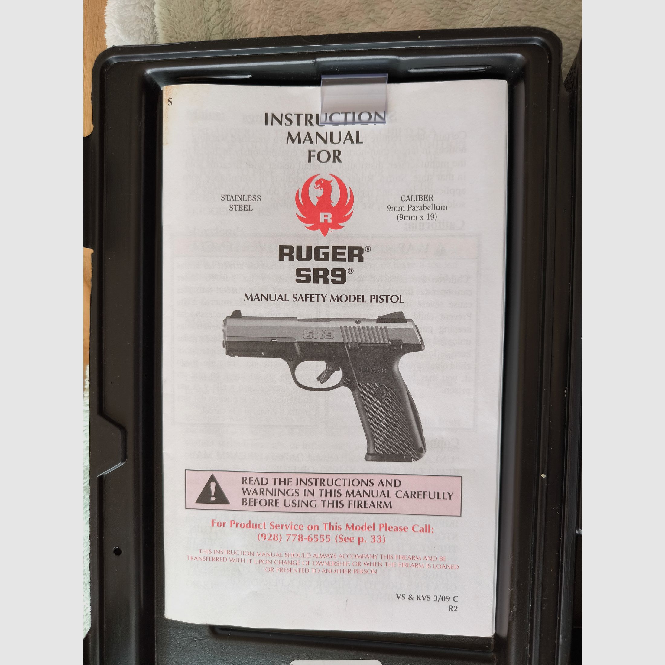 Ruger SR9 9mm, 2 Magazin, Holster, Koffer, guter Zustand, keine Walter Glock Sig Sauer aber besser :-) 