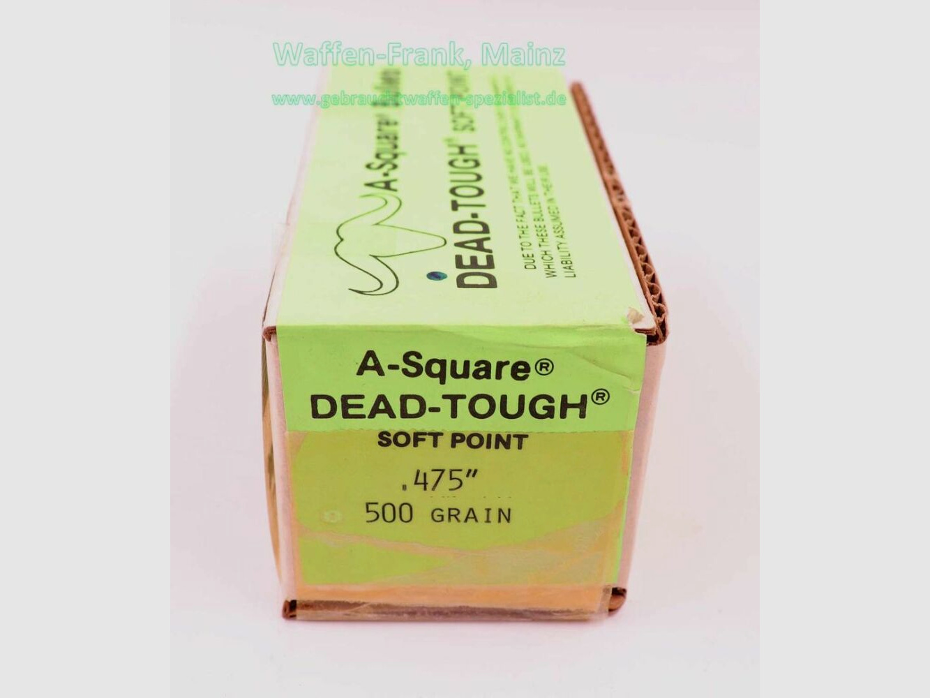 A-Square Alphin Press. Büchsengeschosse