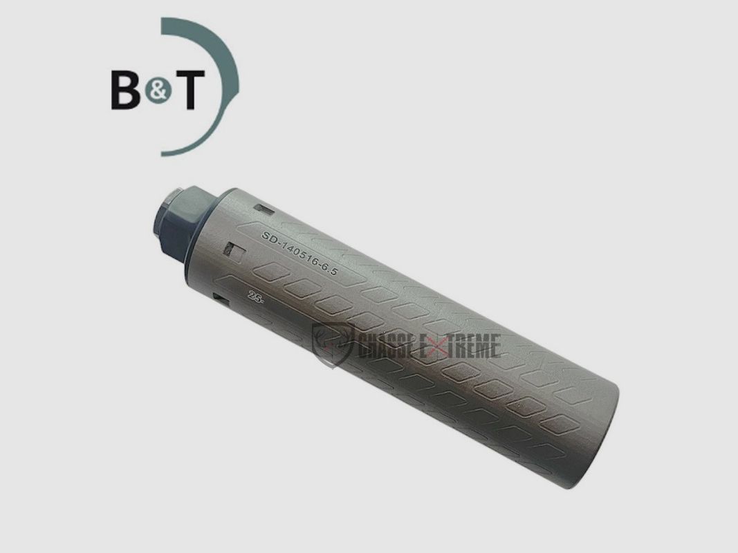 Schalldämpfer B&T TiRe-X M14x1 Kal. unter 6.5mm Titan 3D-Druck DM