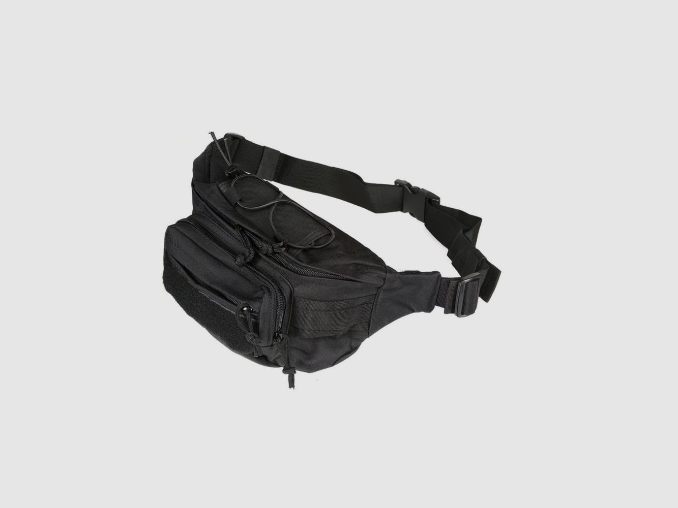 BANANE OUTAC TACTICAL GÜRTELTASCHE SCHWARZ MIT INTERNEM PISTOLENHALTER – MOLLE-KOMPATIBEL, Bild 4 von 5