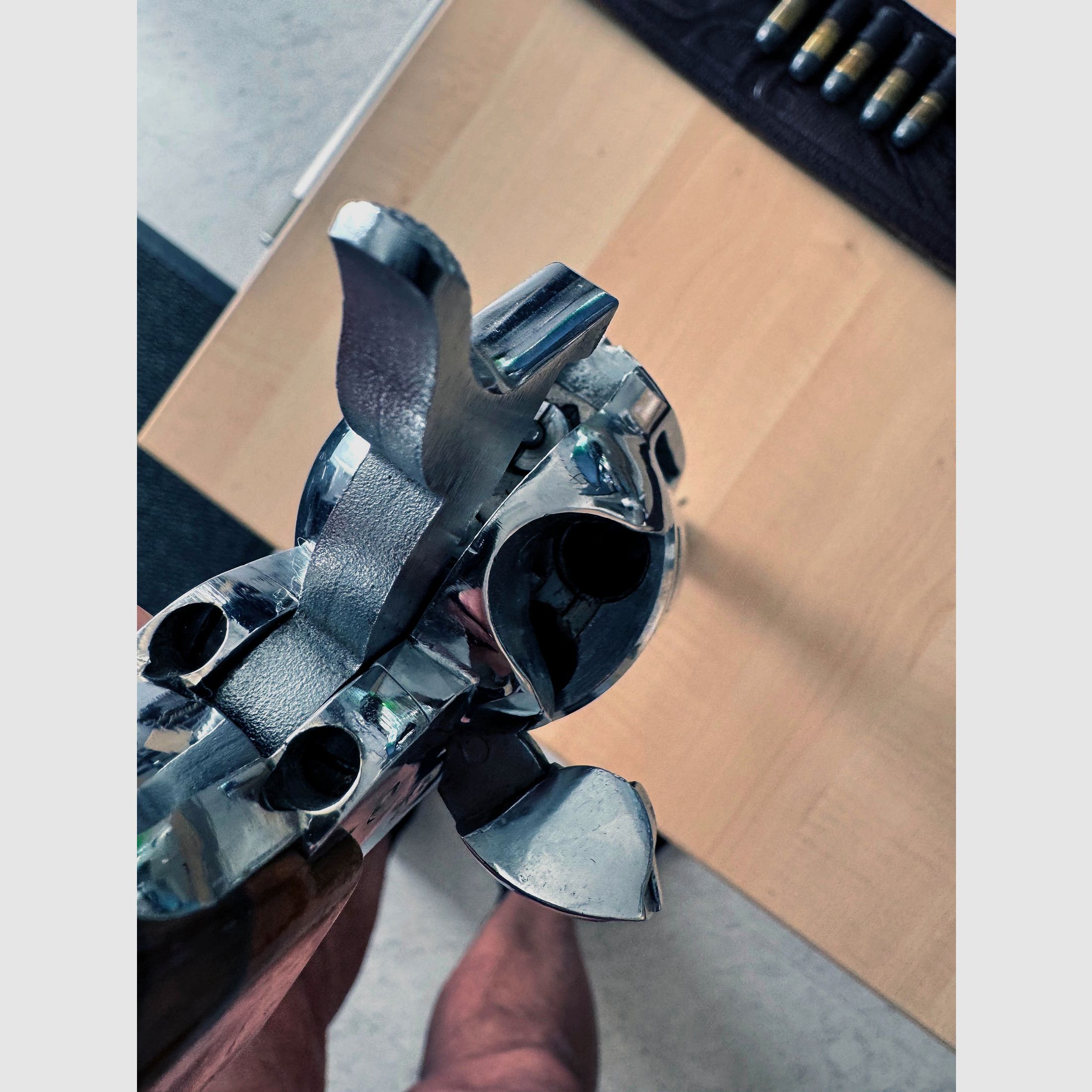 Verkaufe Peacemaker 9mm Knall 7" verchromt