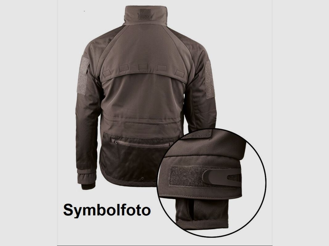 Softshell Jacke Plus Schwarz, Bild 3 von 3