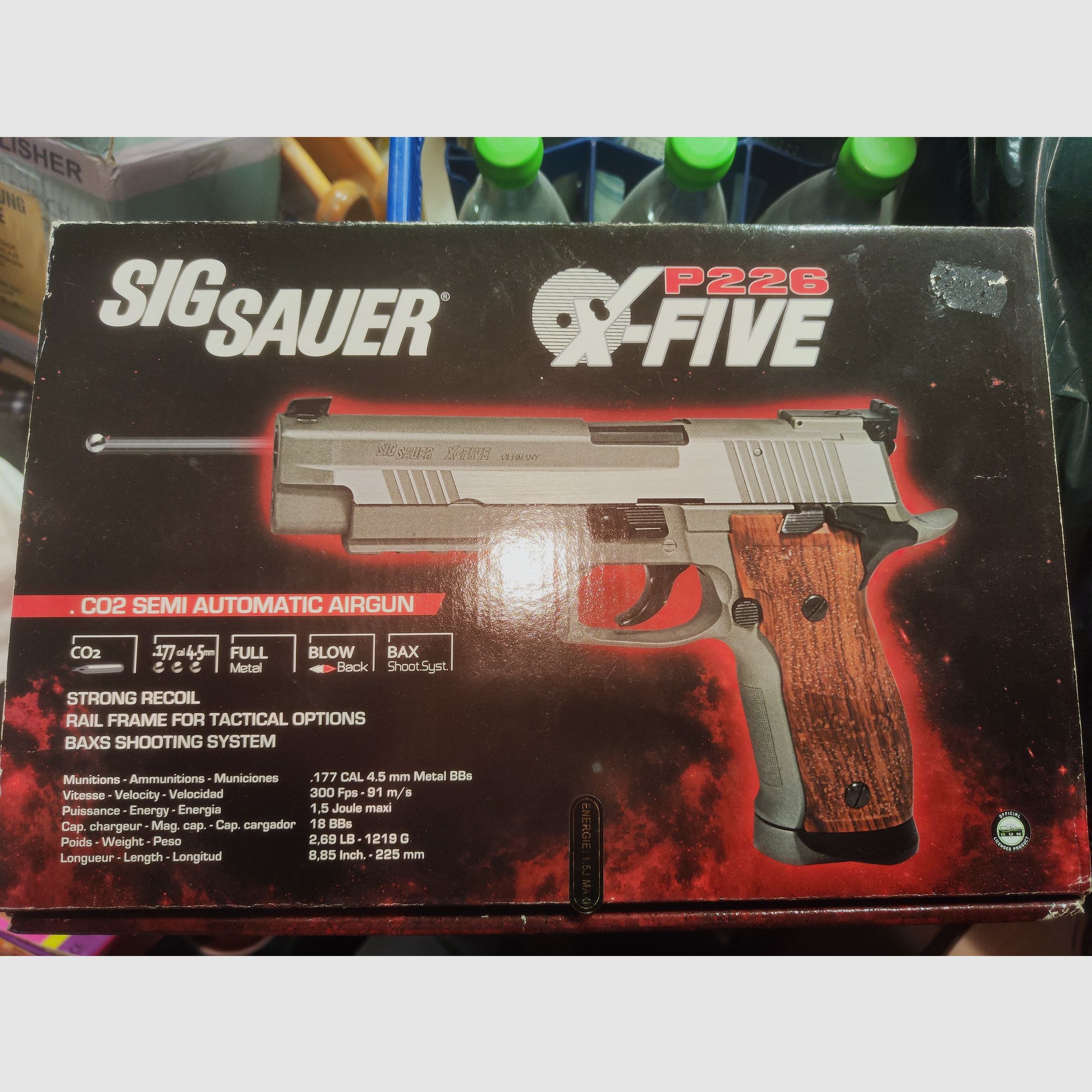 Sig Sauer P226S X-Five CO2 4,5mm BB Blowback selten