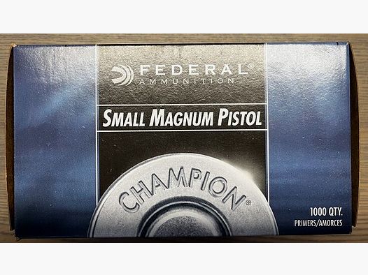 Federal SMALL MAGNUNM PISTOL PRIMERS