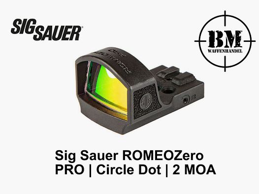 Sig Sauer ROMEOZero PRO | Kropka w okręgu | 2 MOA DARMOWA WYSYŁKA