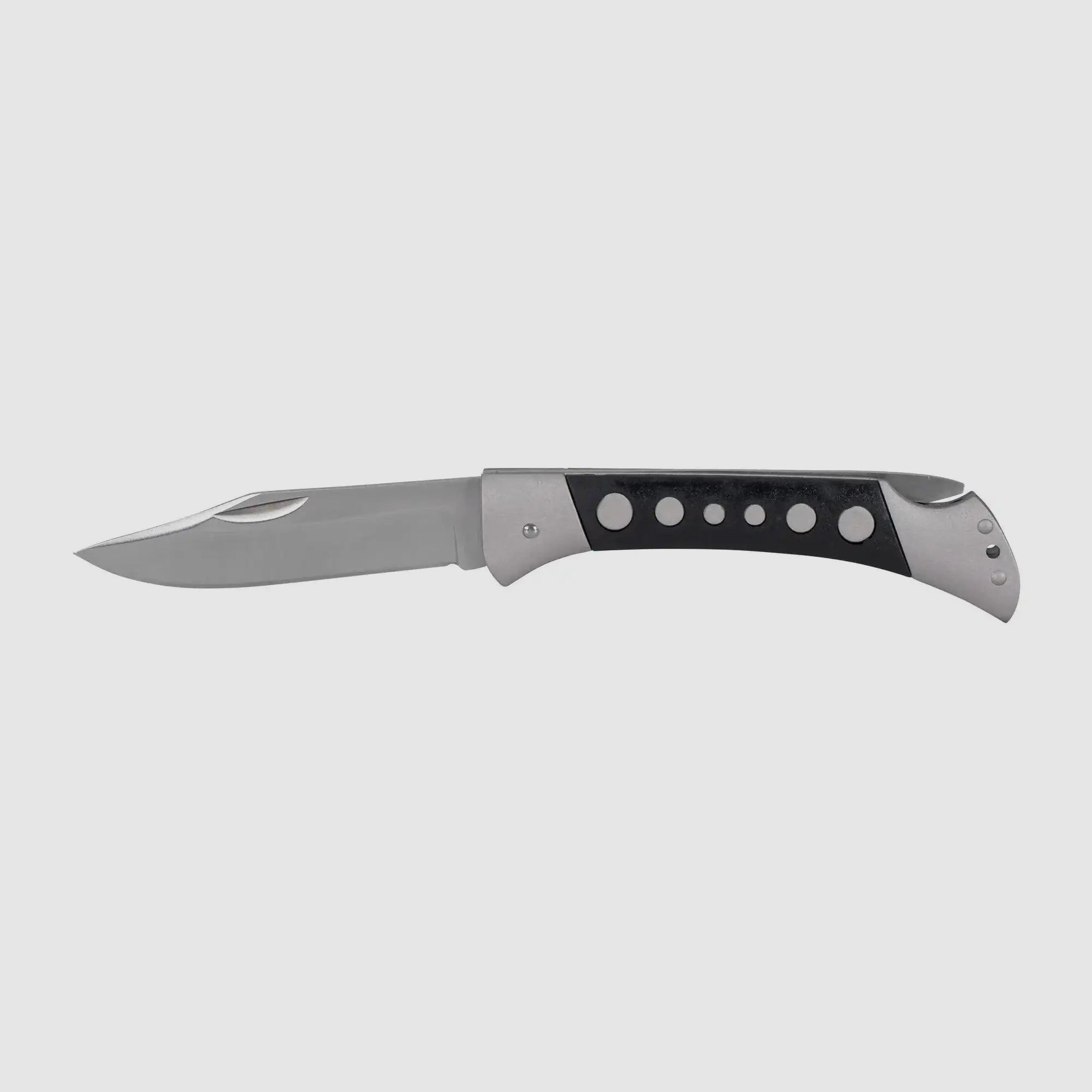 KH Security KH Security Couteau de poche Inlay noir argent