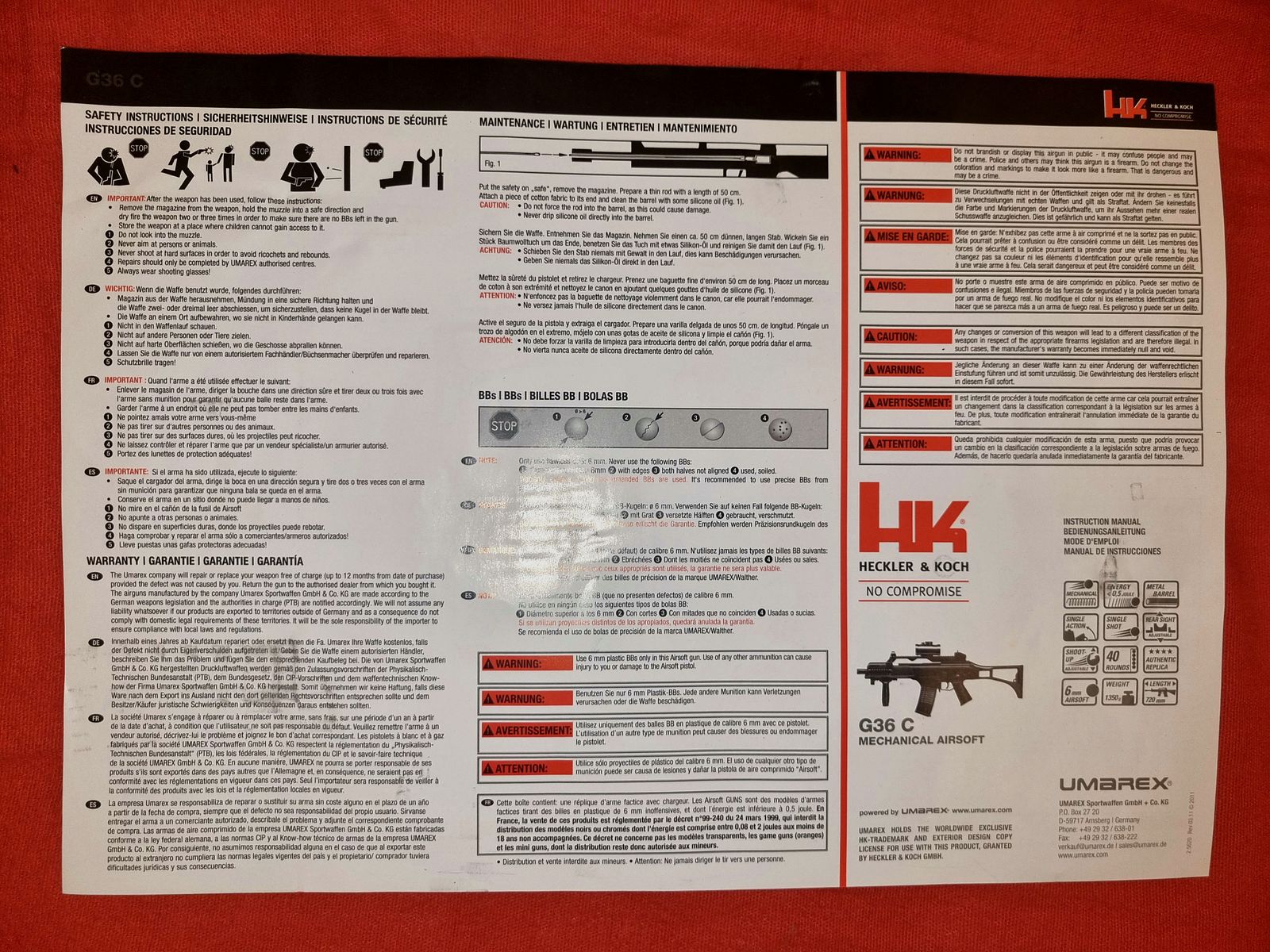 Heckler & Koch G36C