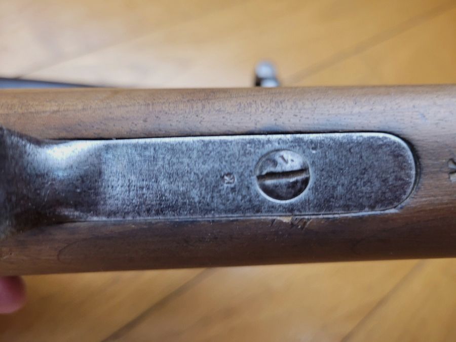 Außergewöhnliches Set Chassepot-Gewehr 1866 – Ende 1871 - monomatrikular mit SA Bajonett mit der Nummer des Gewehrs TBE+, Bild 29 von 32