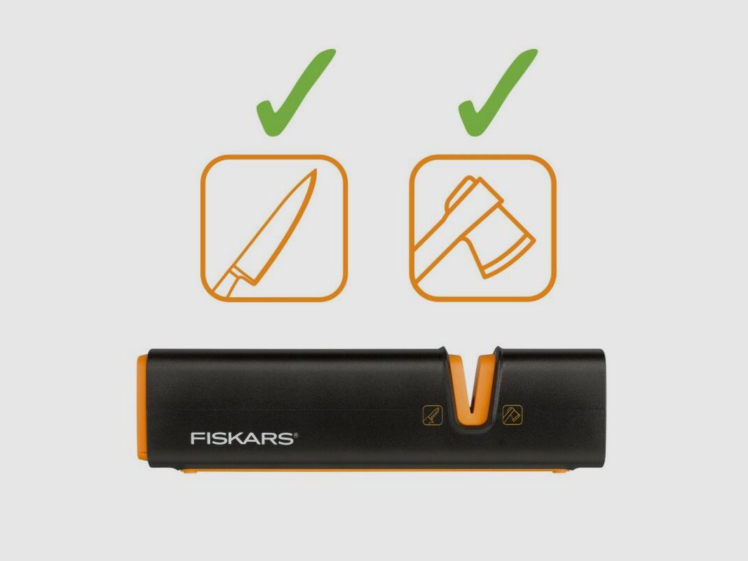 Fiskars Axt- und Messerschärfer Xsharp