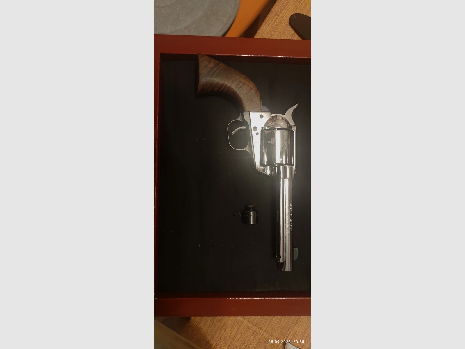 Weihrauch SAA 1873 CHROM PTB 702 9 mm RK  , Bild 2 von 9