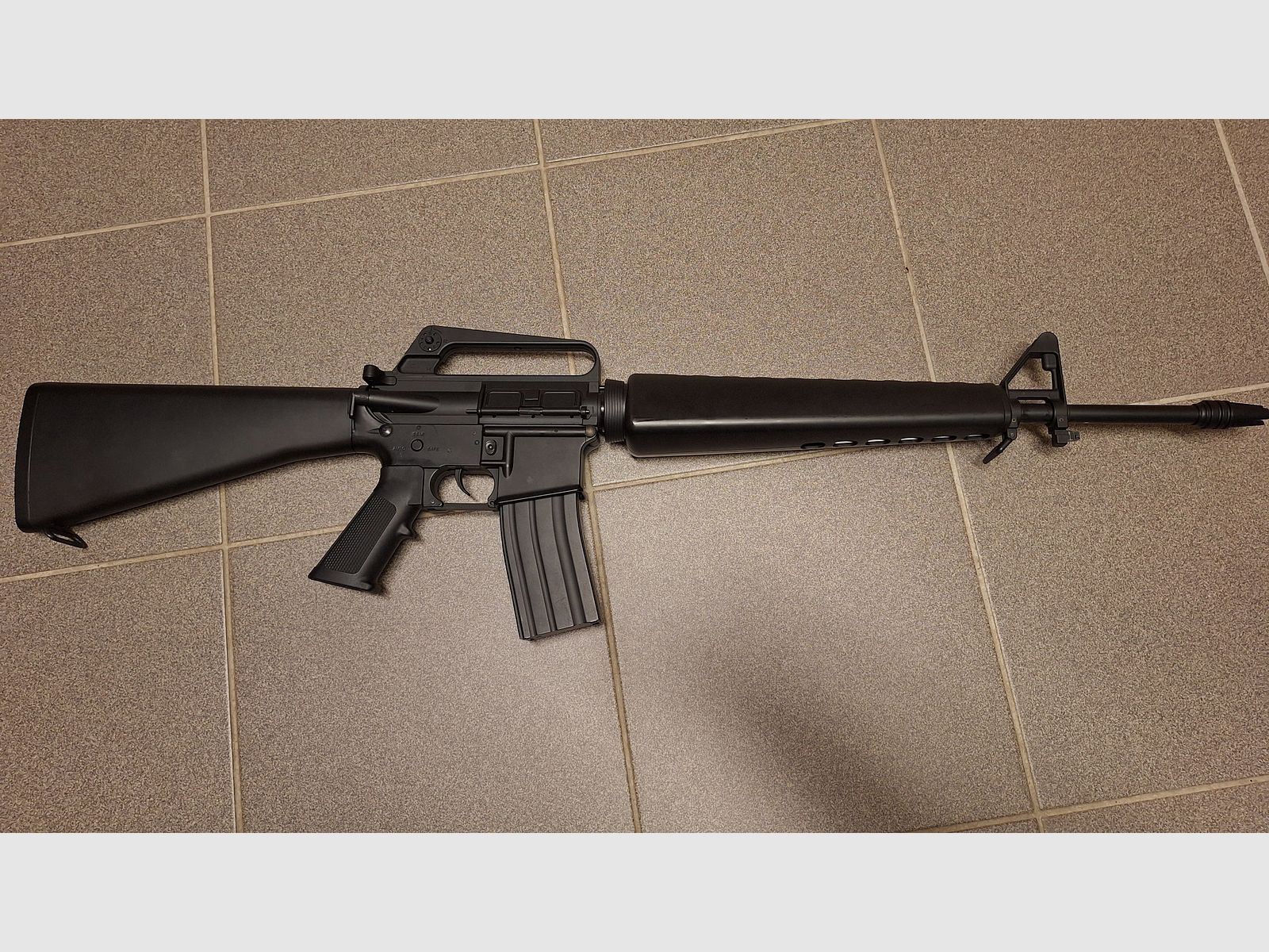 M16A1 VN Vietnam Sturmgewehr, Vollmetall, CO2 Kaliber 4,5BB, 2xMagazin-NEU!