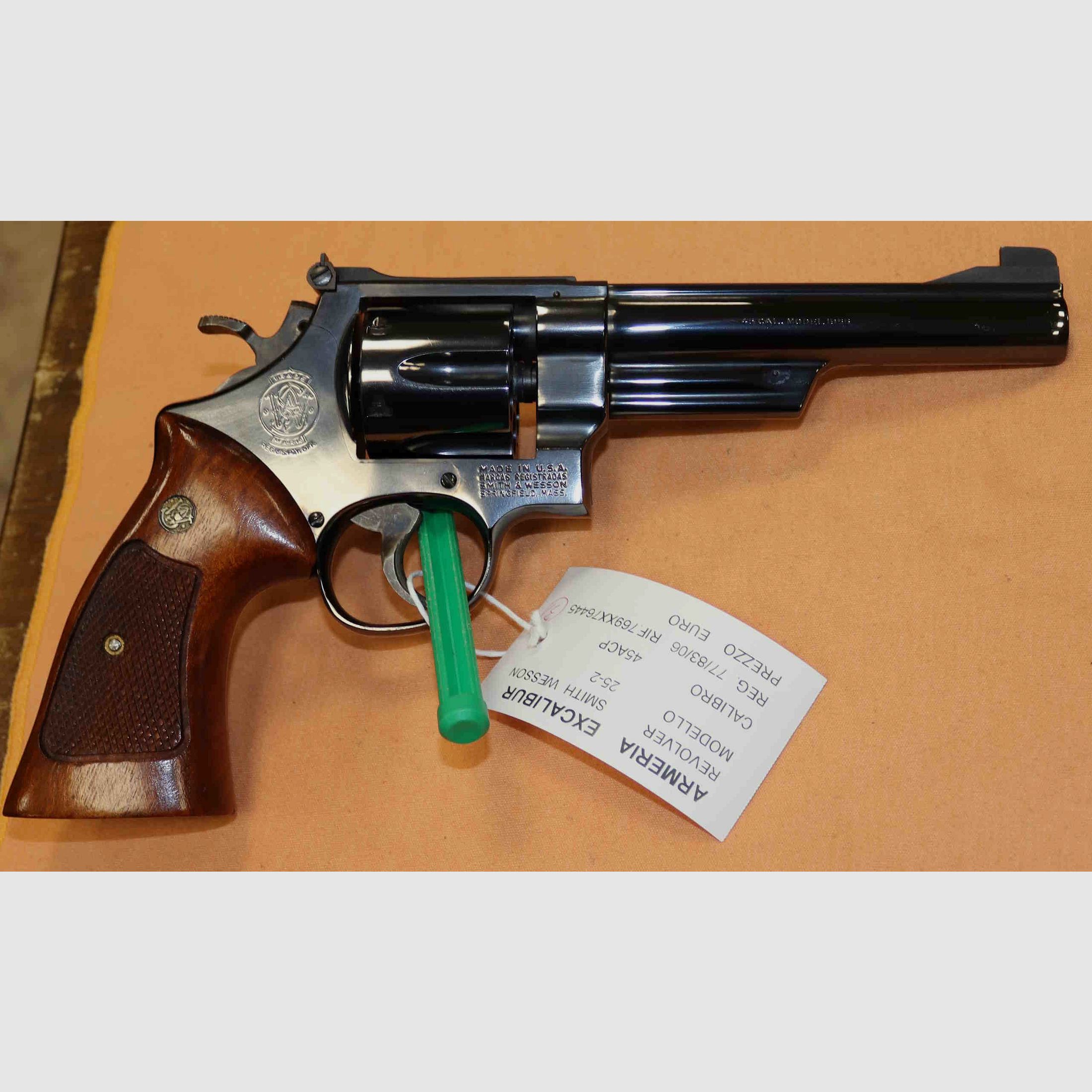 Revolver Smith & Wesson Model 25-2 Barrel 6" Caliber 45 LC, image 5 of 8