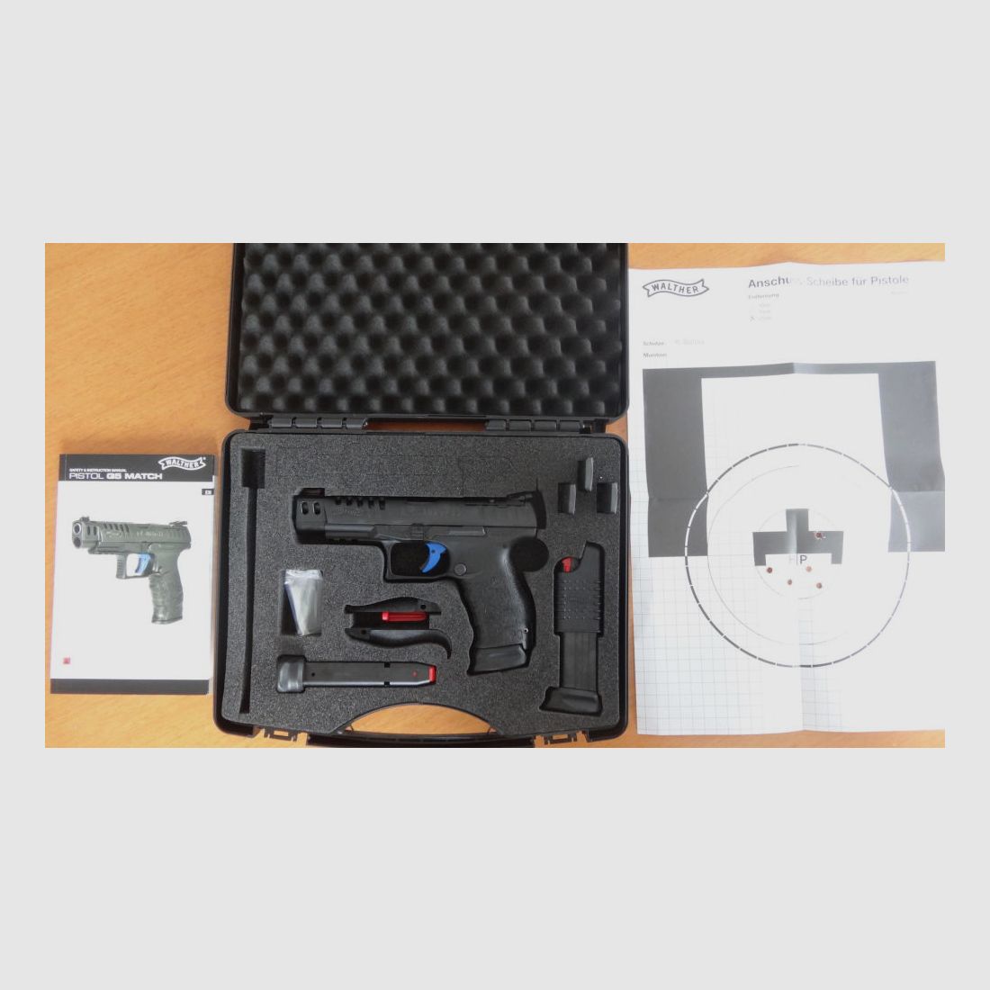 Walther SL-Pistole Q5 Champion,17-Schuss, 9 mm x 19