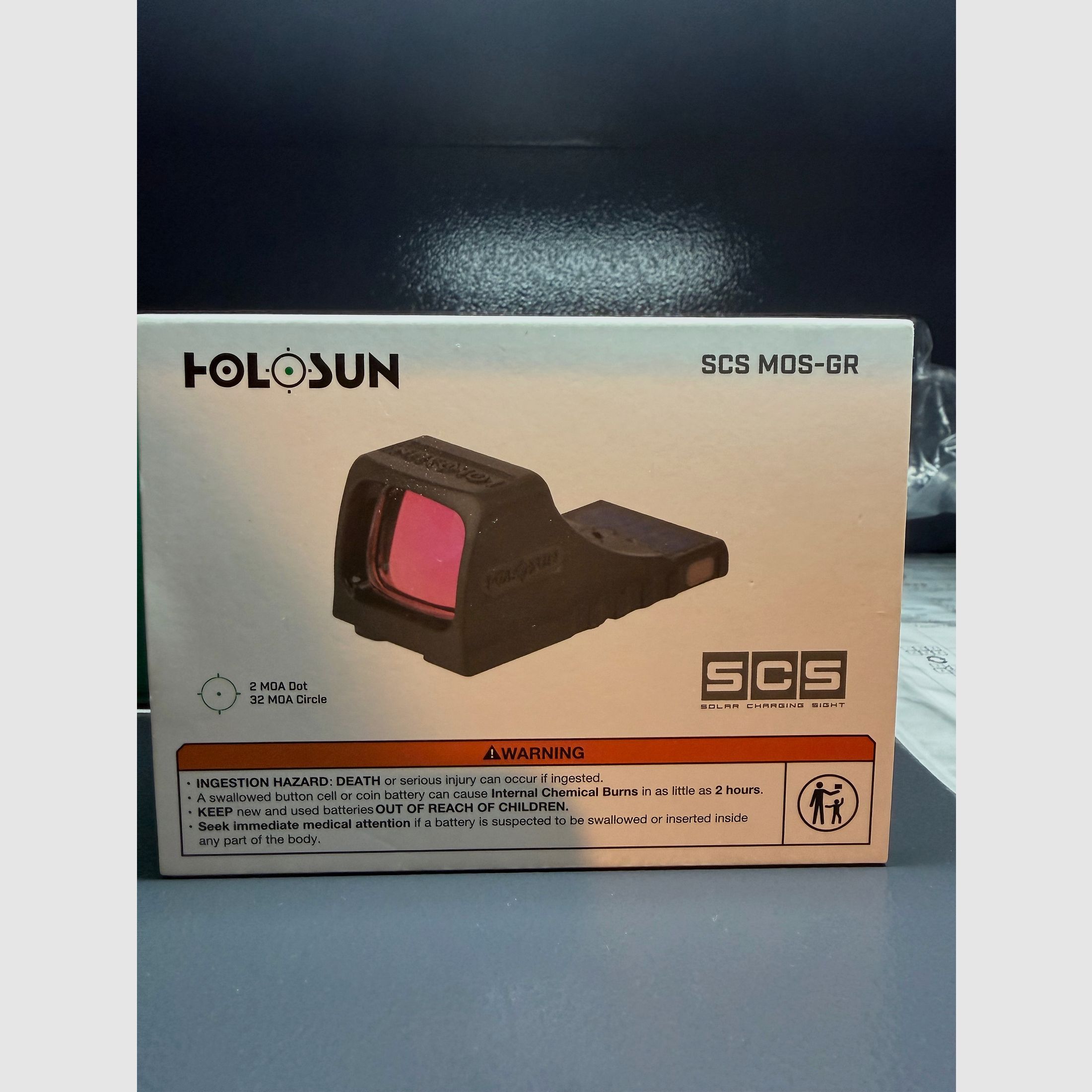 Holosun SCS MOS GR / Neuwertig inkl. Rechnung 