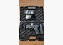 Walther P22 pistolet alarmowy 9 mm P.A.K. + 2 kabury + amunicja + walizka