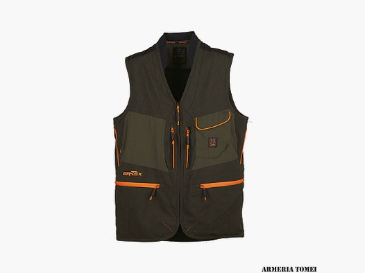 Vest – Men – Univers – Hunting Alpi elastic green/orange