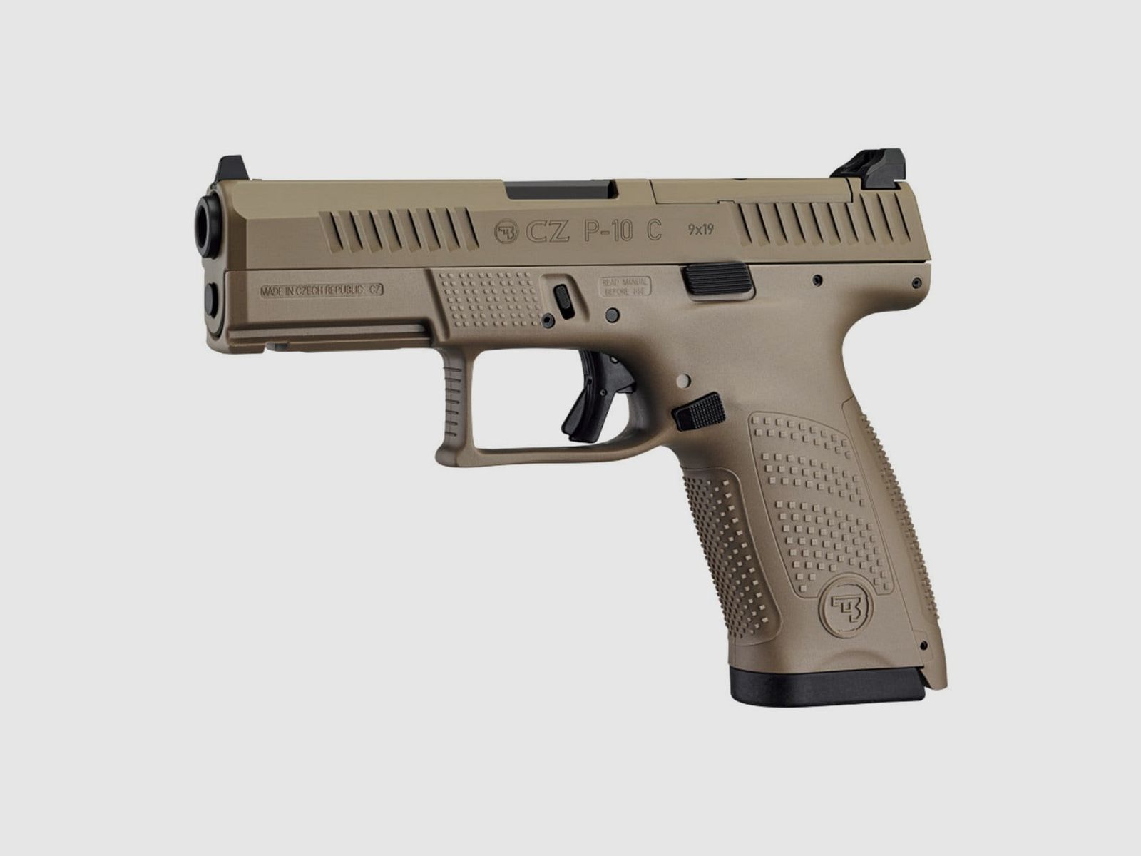 CZ P-10 C Pistole Optics Ready FDE 9mm Luger