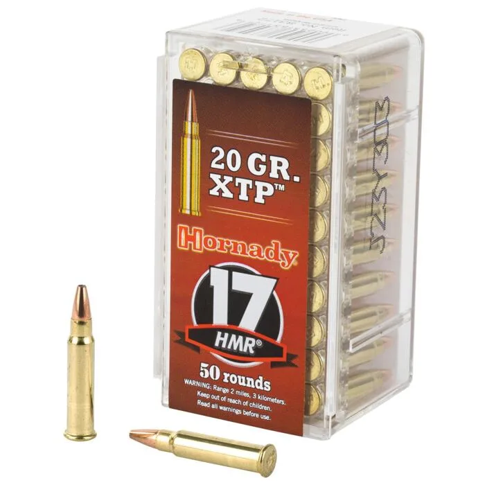 Hornady XTP 20grs .17 HMR