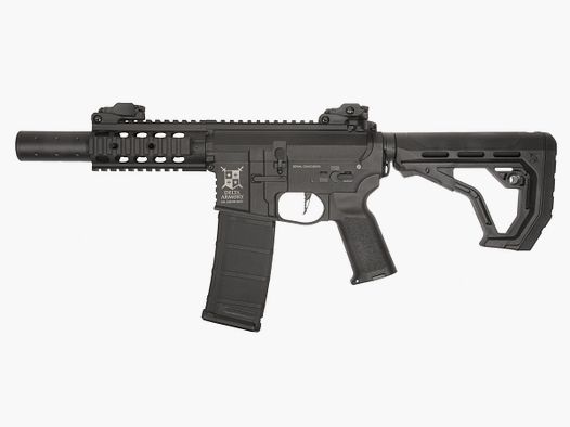 AR15 SilentOps CQB BRAVO EAGLE ETU Schwarz S-AEG Softair Gewehr Frei ab 18 Jahren | Delta Armory